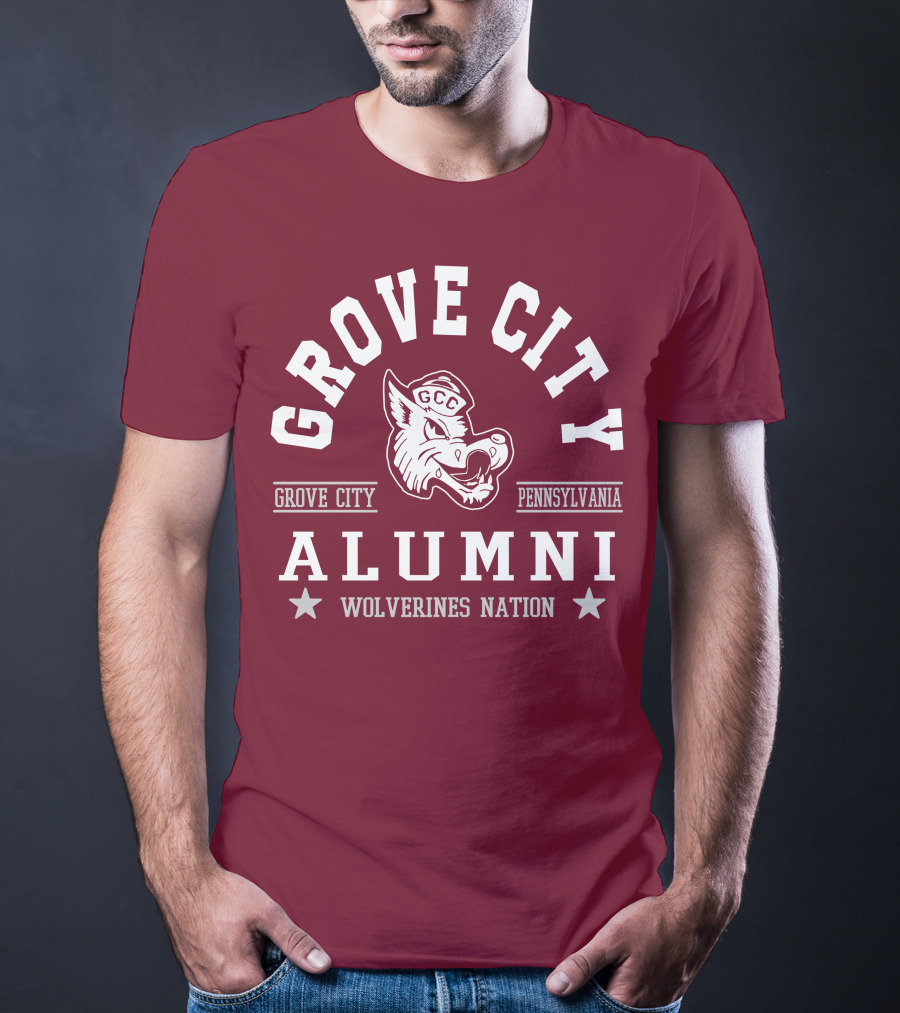 Grove City College Alumni Wolverines Nation Pennsylvania T-Shirt