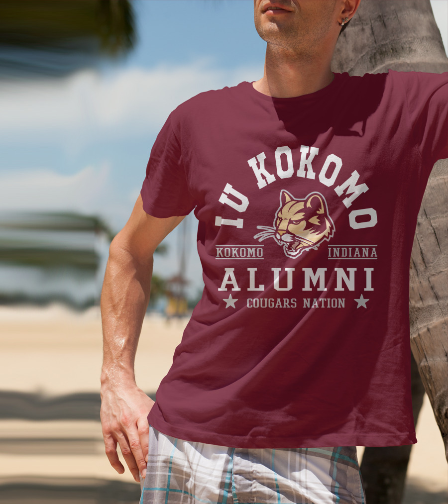 IU Kokomo Alumni Cougars Nation Kokomo Indiana T-Shirt