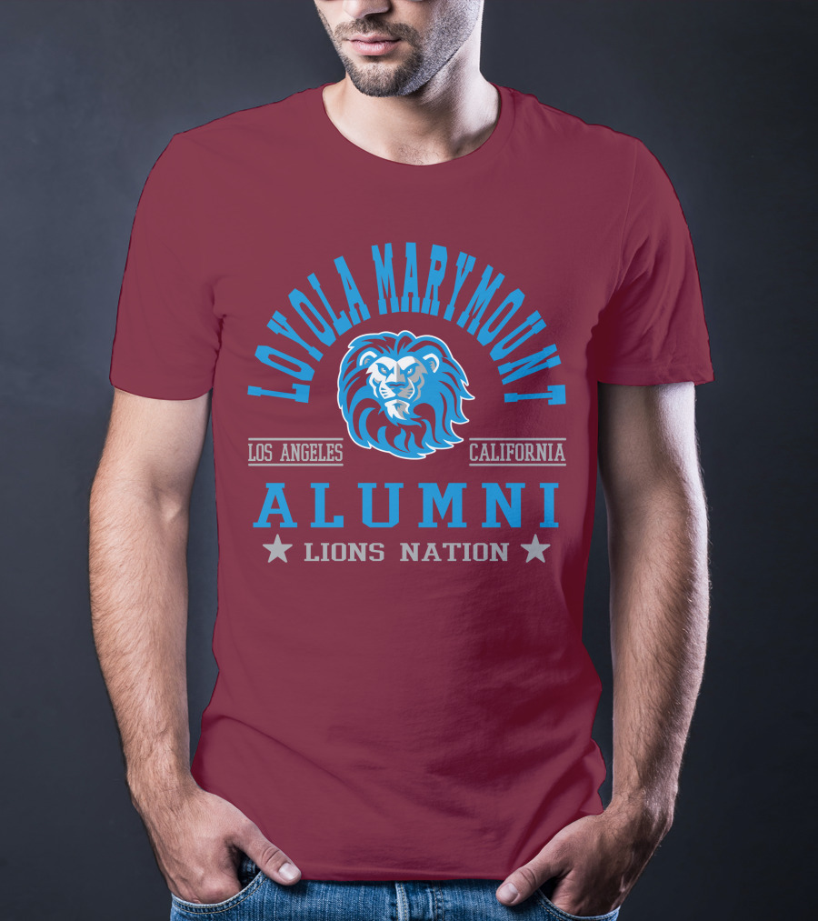 Loyola Marymount University Alumni Lions Nation Los Angeles California T-Shirt