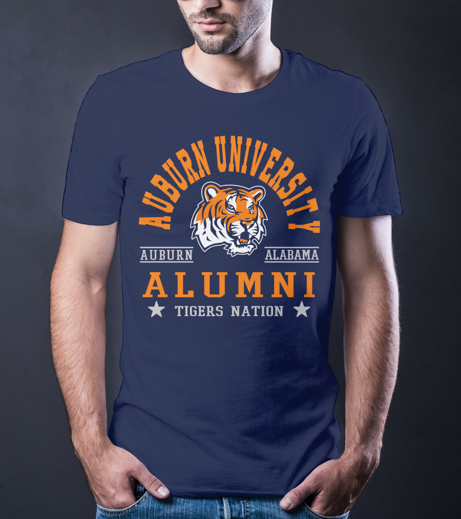 Auburn University Alumni Tigers Nation Auburn Alabama T-Shirt