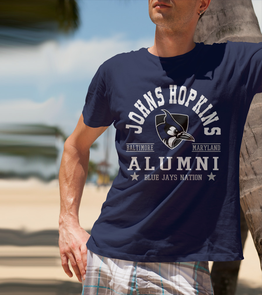 Johns Hopkins Alumni Blue Jays Nation Baltimore Maryland T-Shirt
