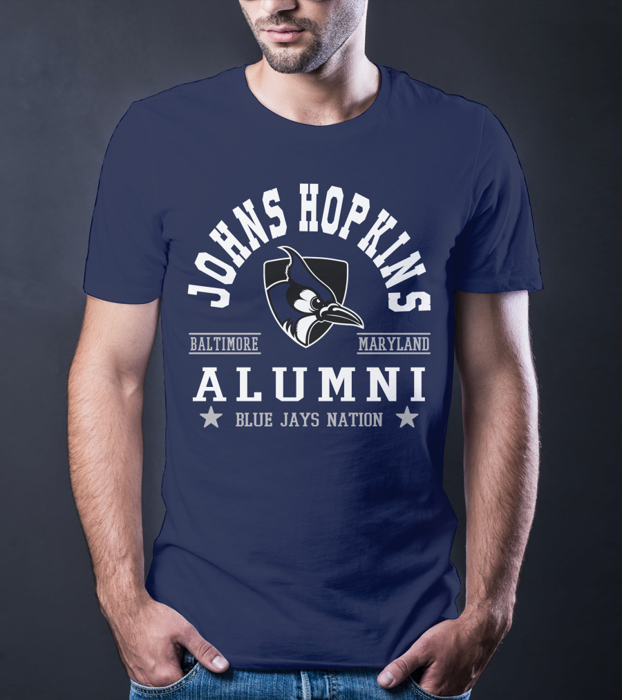 Johns Hopkins Alumni Blue Jays Nation Baltimore Maryland T-Shirt