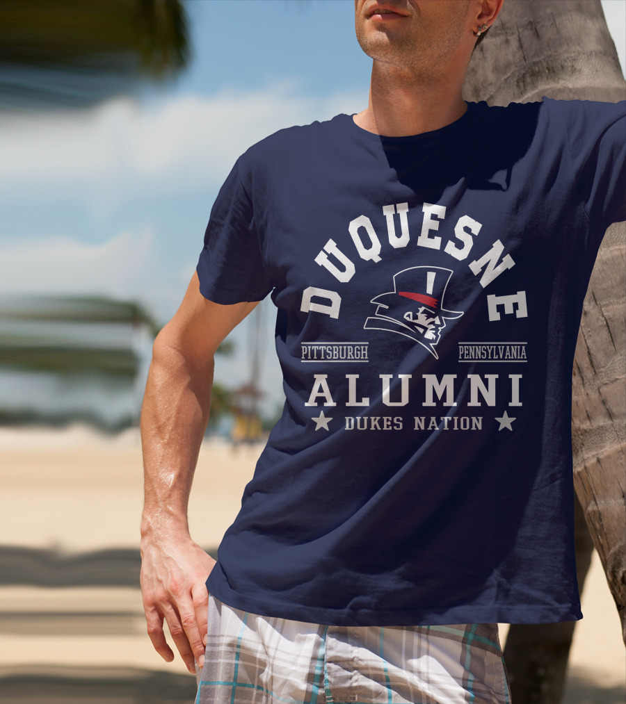 Duquesne Alumni Pittsburgh Pennsylvania Dukes Nation T-Shirt