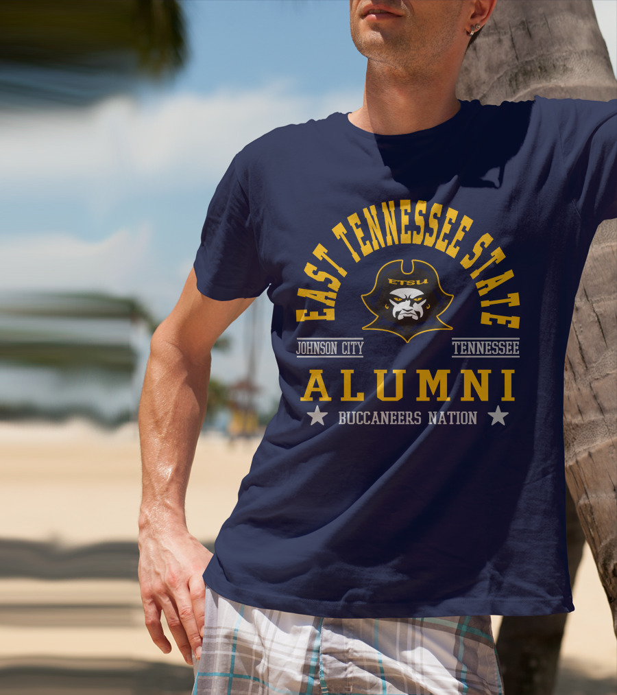 East Tennessee State Alumni Buccaneers Nation Johnson City Tennessee T-Shirt