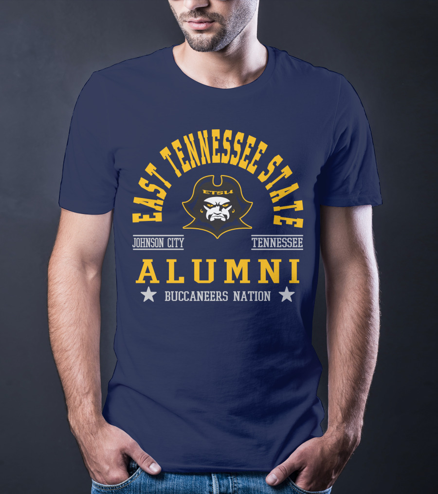 East Tennessee State Alumni Buccaneers Nation Johnson City Tennessee T-Shirt