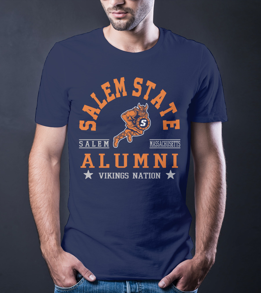 Salem State Massachusetts Alumni Vikings Nation T-Shirt