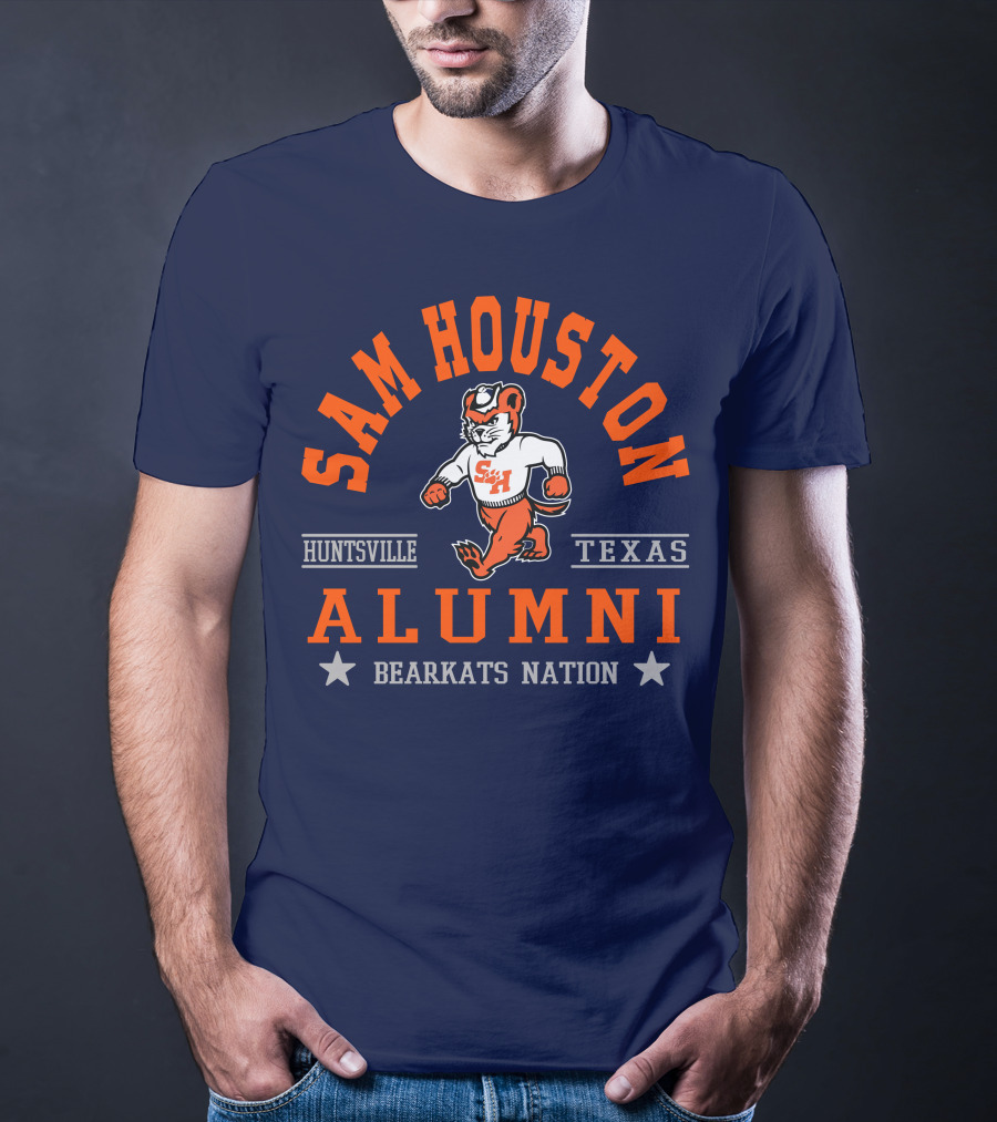 Sam Houston Alumni Bearkats Nation Huntsville Texas T-Shirt