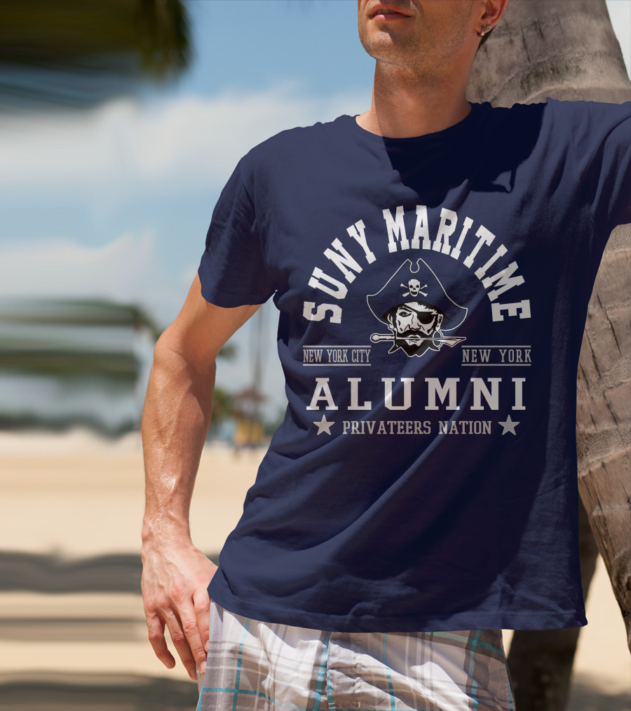 SUNY Maritime Alumni Privateers Nation New York City T-Shirt