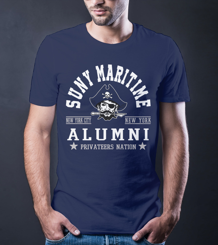SUNY Maritime Alumni Privateers Nation New York City T-Shirt