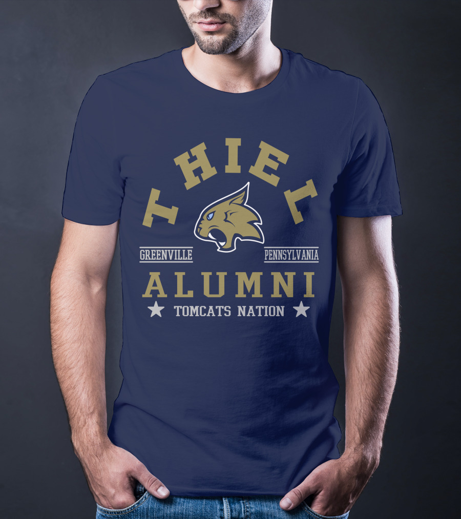 Thiel Alumni Tomcats Nation Greenville Pennsylvania T-Shirt