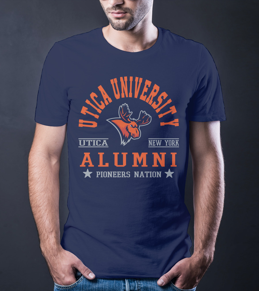 Utica University Alumni New York Pioneers Nation T-Shirt