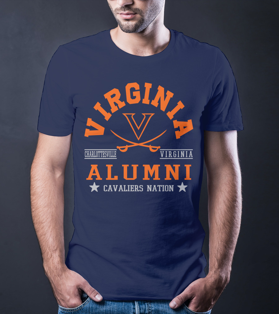 Virginia Alumni Cavaliers Nation Charlottesville Virginia T-Shirt