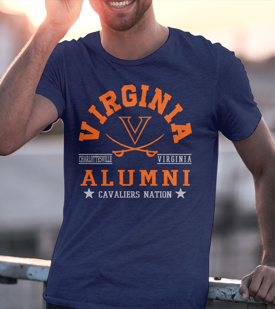 Virginia Alumni Cavaliers Nation Charlottesville Virginia T-Shirt