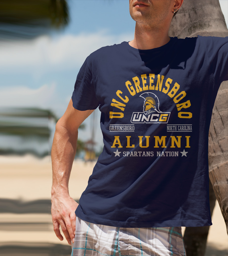 UNC Greensboro Alumni Spartans Nation North Carolina UNCG T-Shirt
