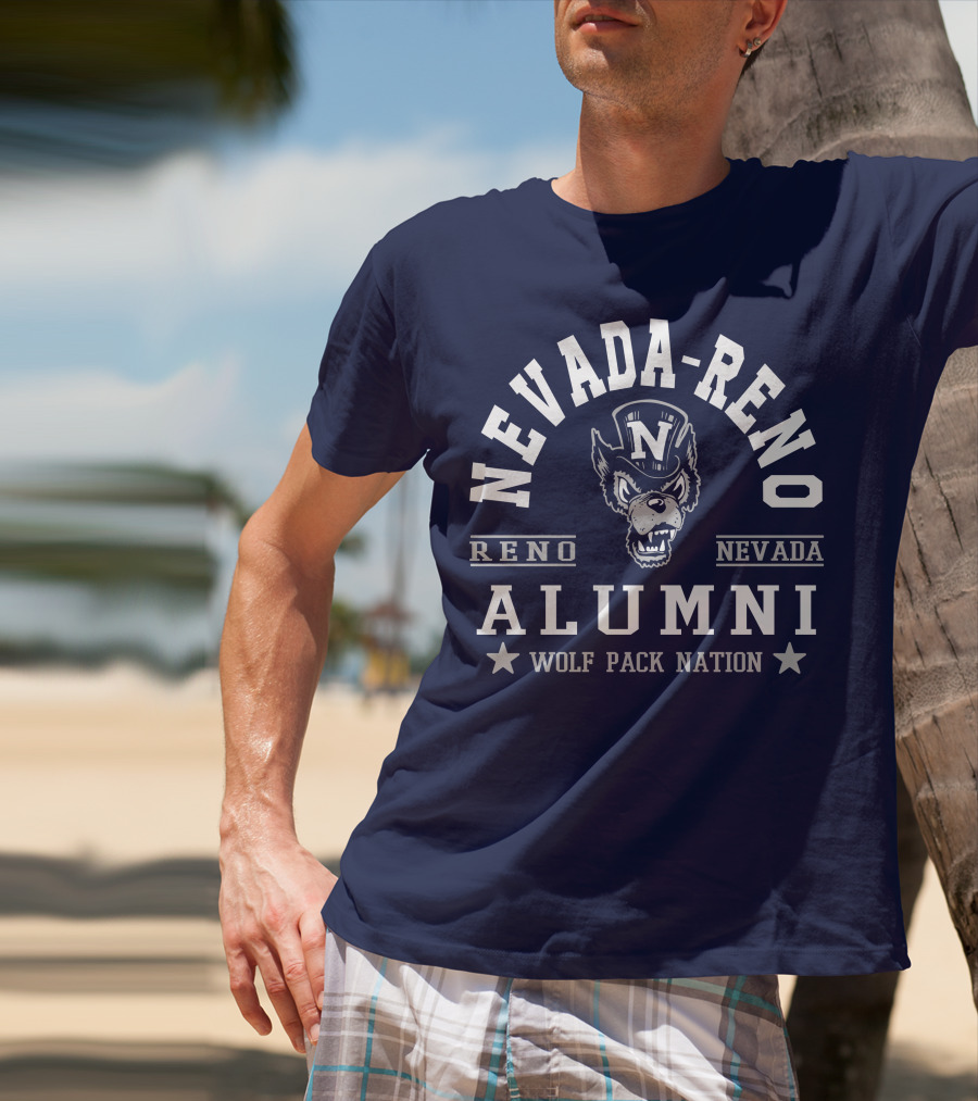 Nevada-Reno Alumni Wolf Pack Nation T-Shirt