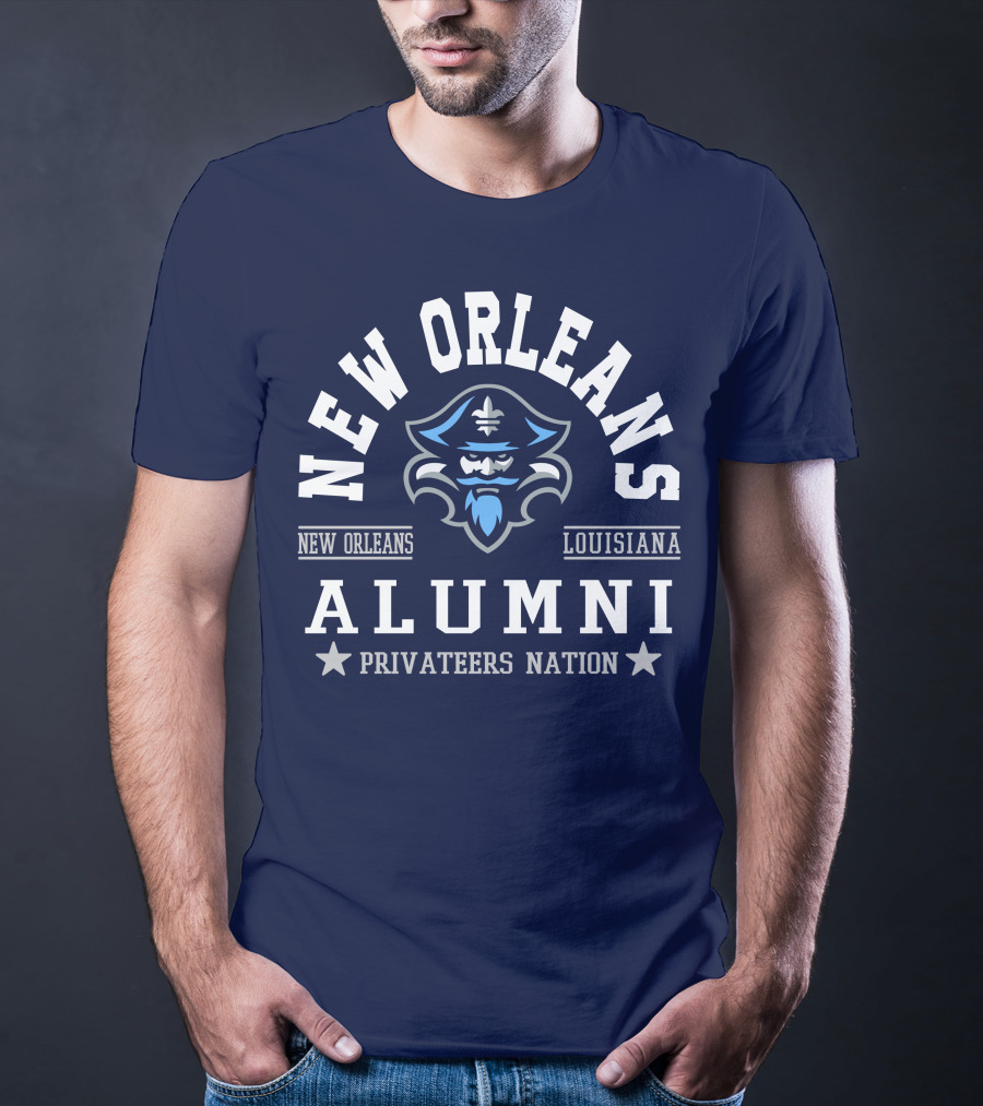 New Orleans Louisiana Alumni Privateers Nation T-Shirt