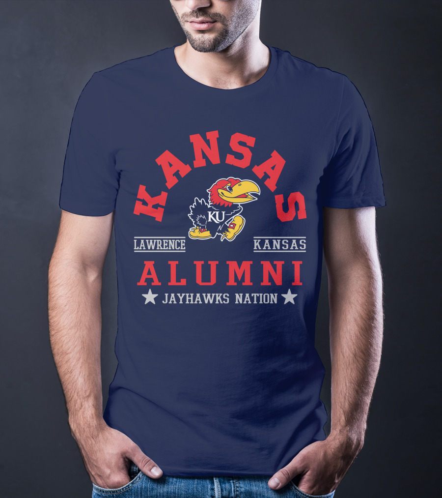 Kansas Alumni Jayhawks Nation Lawrence Kansas T-Shirt