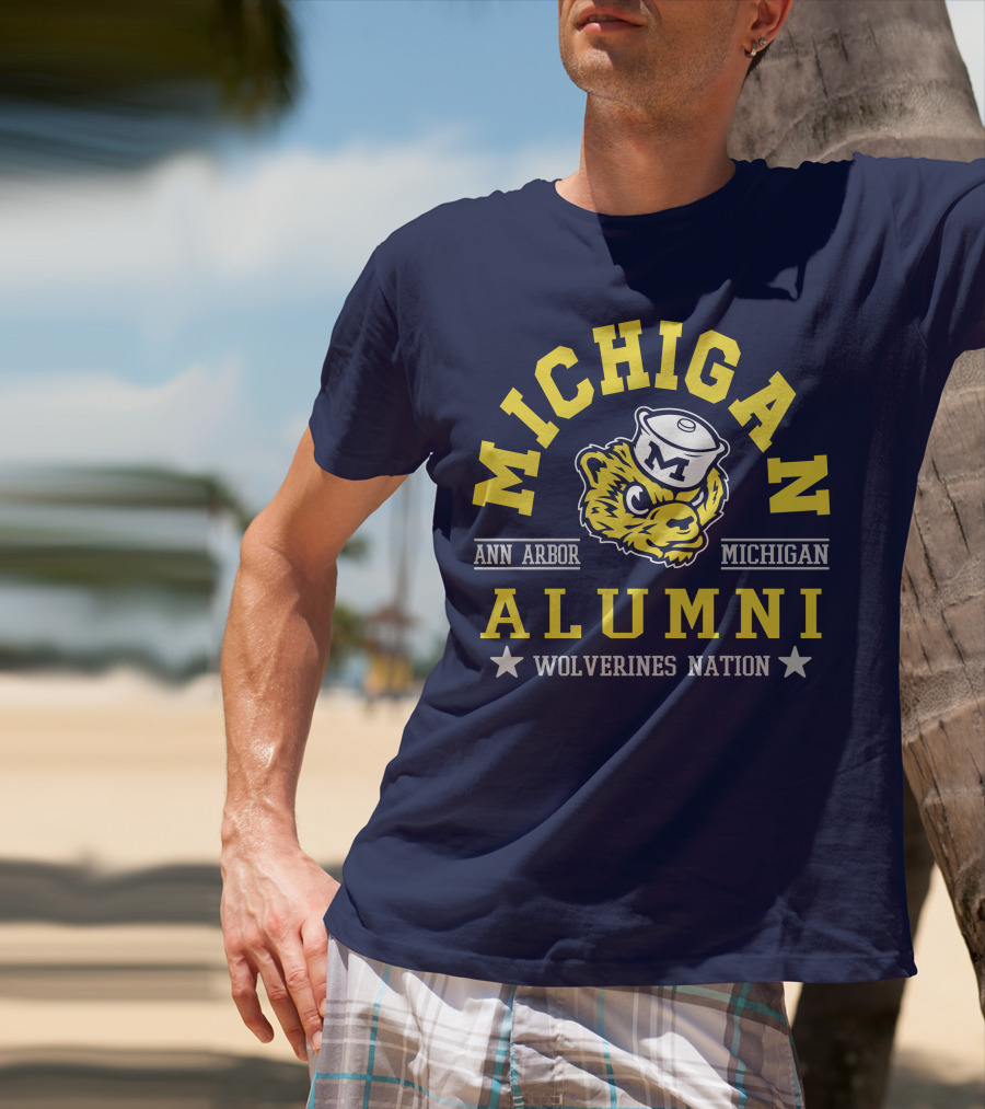 Michigan Alumni Wolverines Nation Ann Arbor Michigan T-Shirt