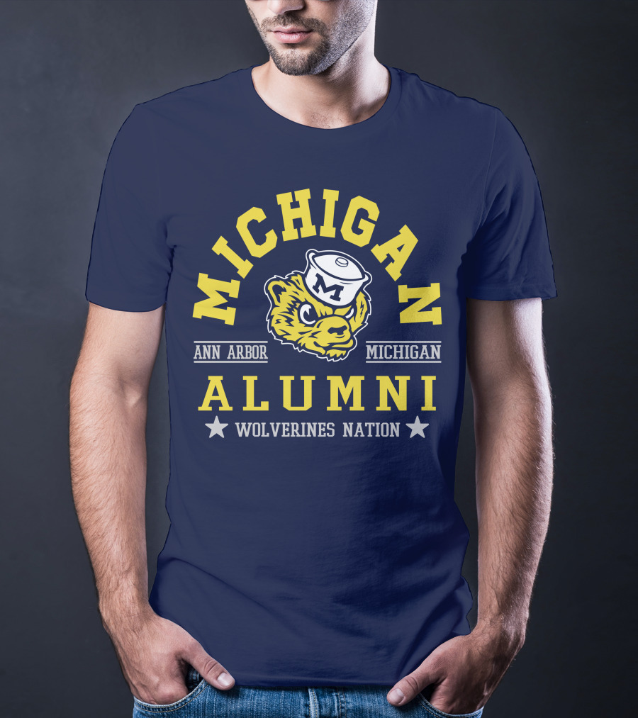Michigan Alumni Wolverines Nation Ann Arbor Michigan T-Shirt