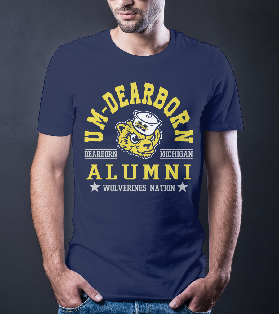 UM-Dearborn Alumni Wolverines Nation Dearborn Michigan T-Shirt