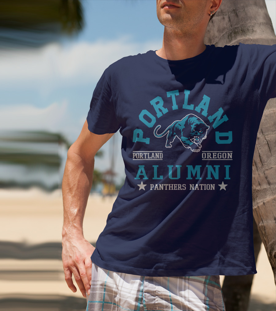 Portland Oregon Alumni Panthers Nation T-Shirt