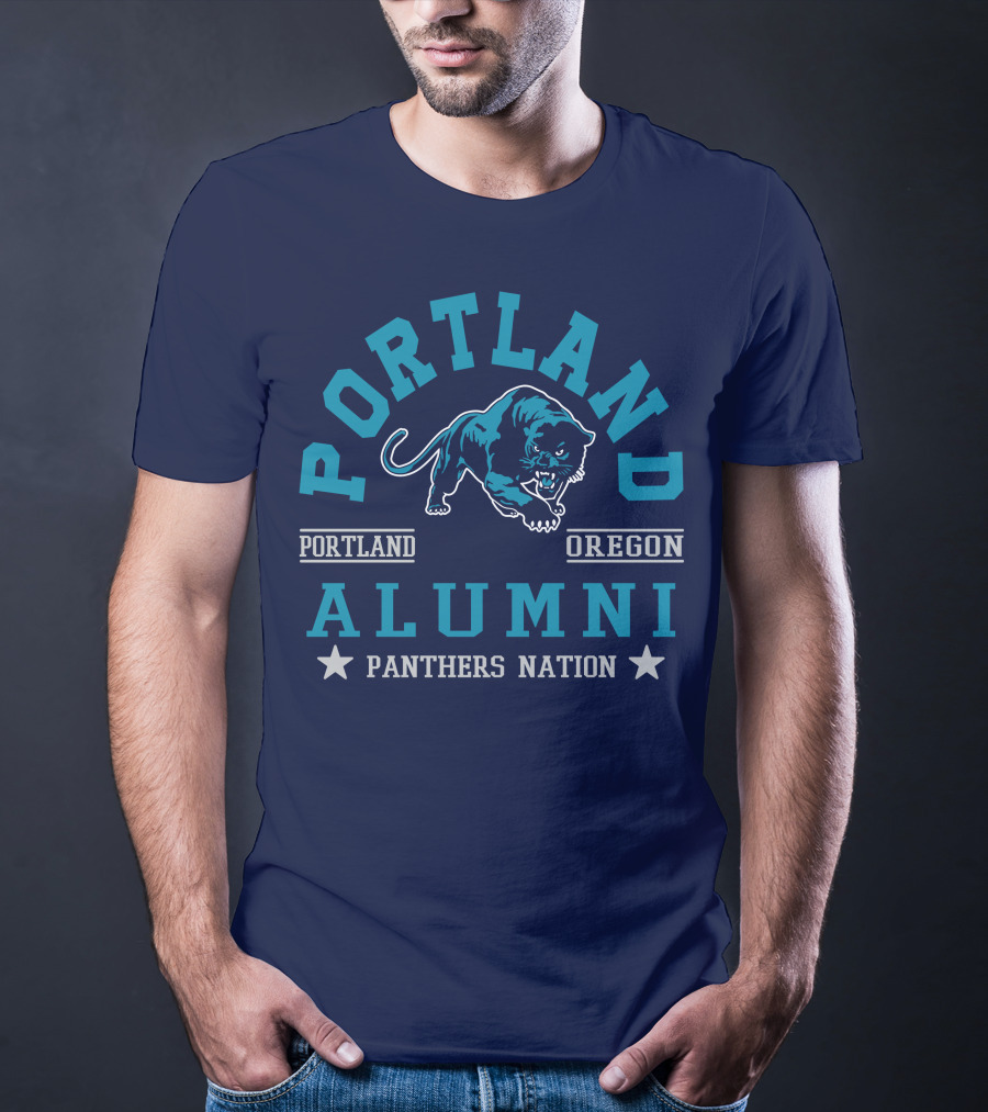 Portland Oregon Alumni Panthers Nation T-Shirt