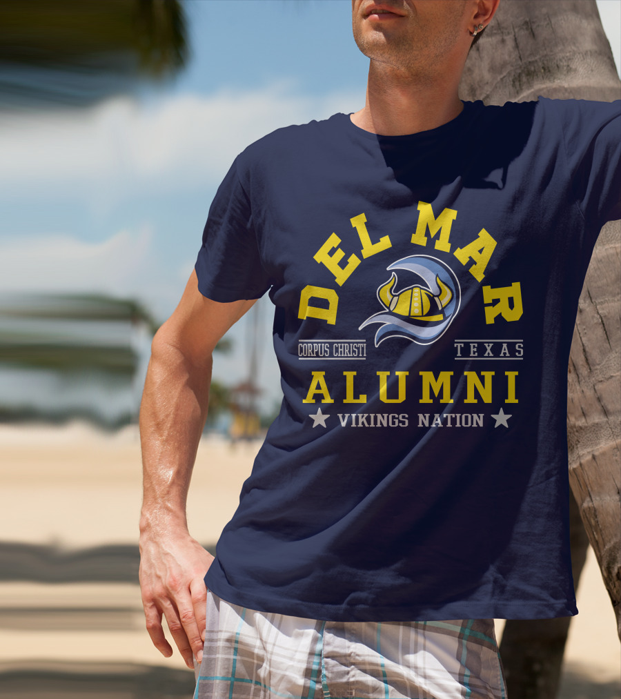 Del Mar College Corpus Christi Texas Alumni Vikings Nation T-Shirt