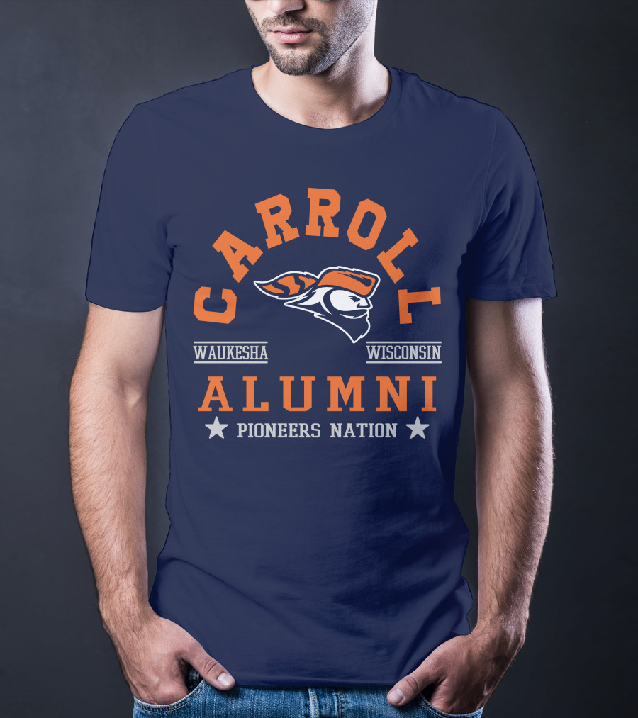 Carroll College Alumni Waukesha Wisconsin Pioneers Nation T-Shirt