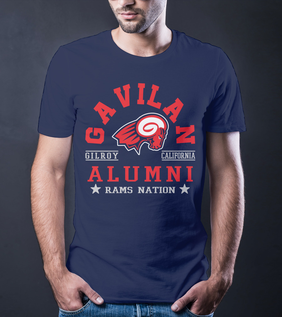 Gavilan College Alumni Rams Nation Gilroy California T-Shirt