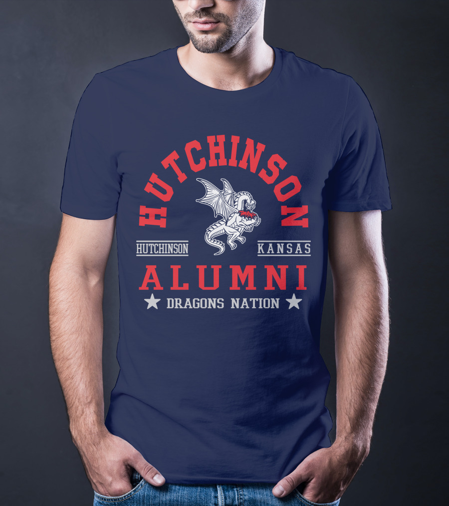 Hutchinson Kansas Alumni Dragons Nation T-Shirt