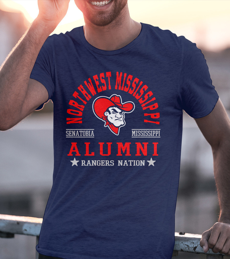Northwest Mississippi Senatobia Alumni Rangers Nation T-Shirt