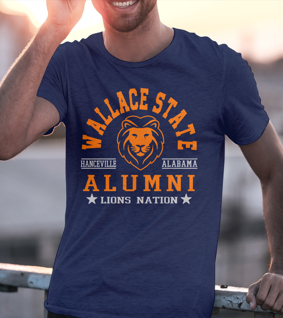 Wallace State Hanceville Alabama Alumni Lions Nation T-Shirt