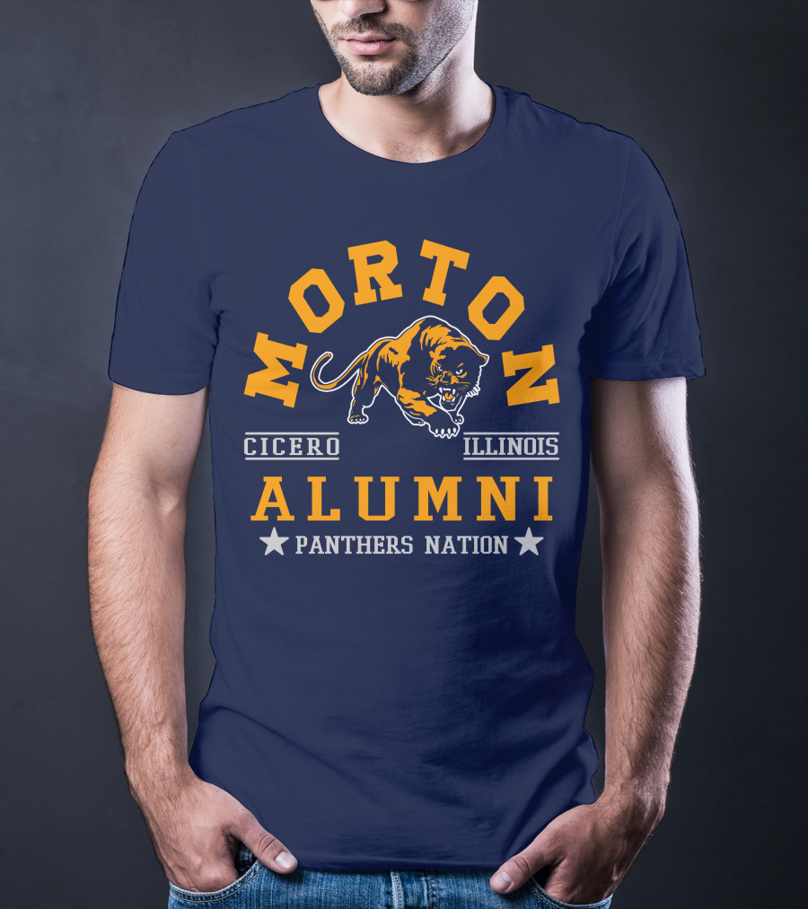 Morton College Alumni Cicero Illinois Panthers Nation T-Shirt