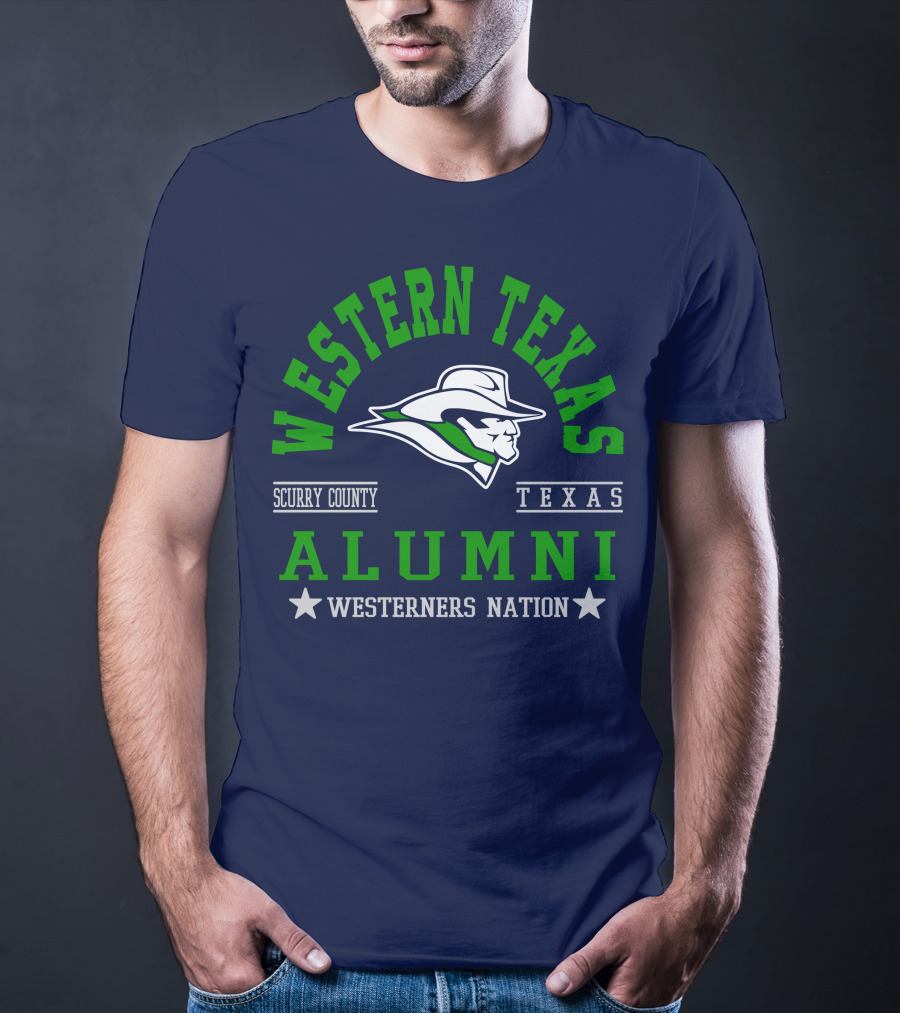 Western Texas Alumni Scurry County Westerners Nation T-Shirt