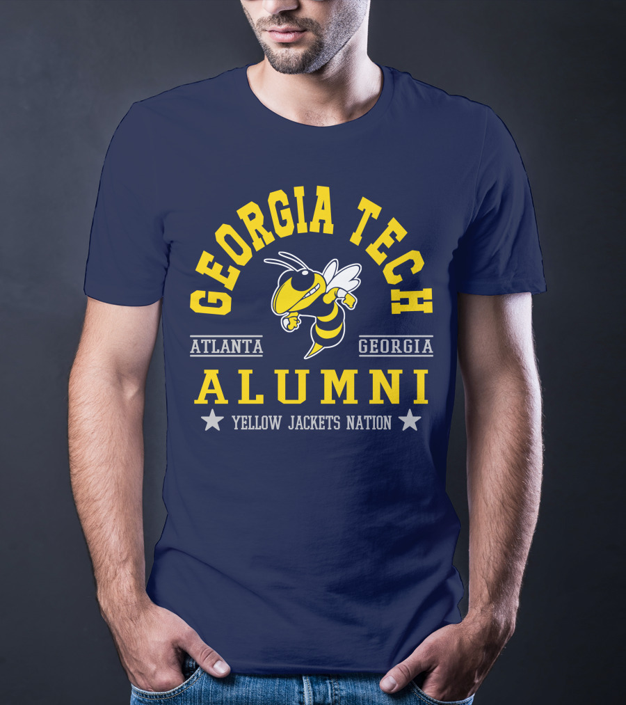 Georgia Tech Alumni Yellow Jackets Nation Atlanta Georgia T-Shirt