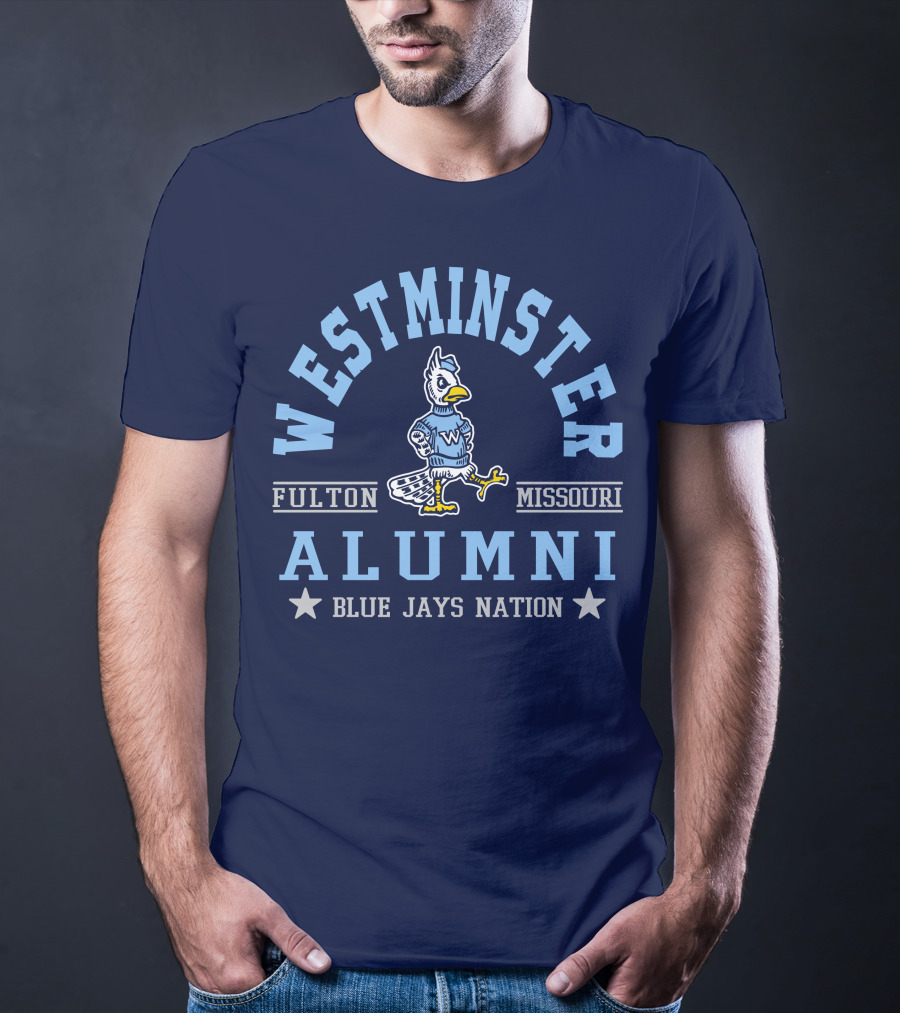 Westminster College Alumni Fulton Missouri Blue Jays Nation T-Shirt