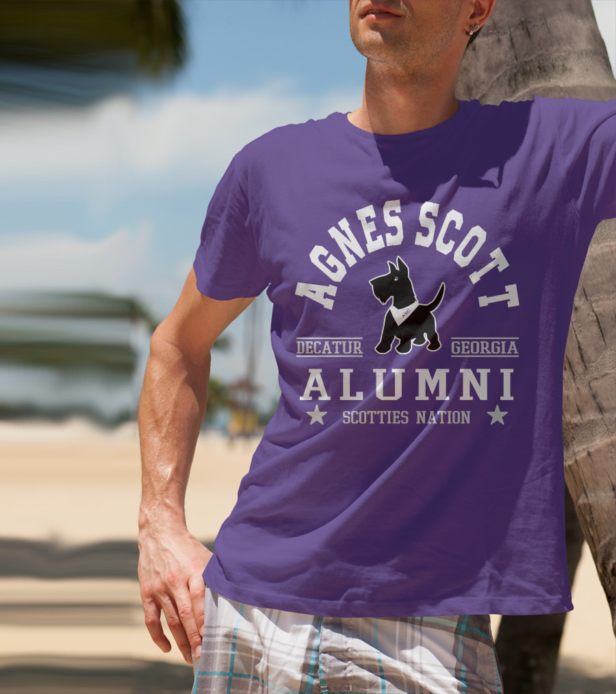 Agnes Scott College Alumni Scotties Nation Decatur Georgia T-Shirt