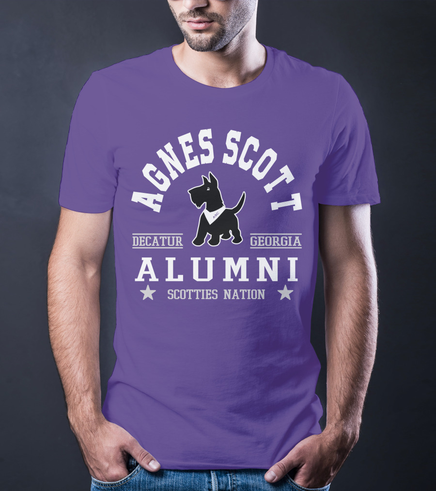 Agnes Scott College Alumni Scotties Nation Decatur Georgia T-Shirt