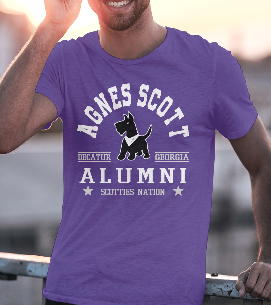 Agnes Scott College Alumni Scotties Nation Decatur Georgia T-Shirt