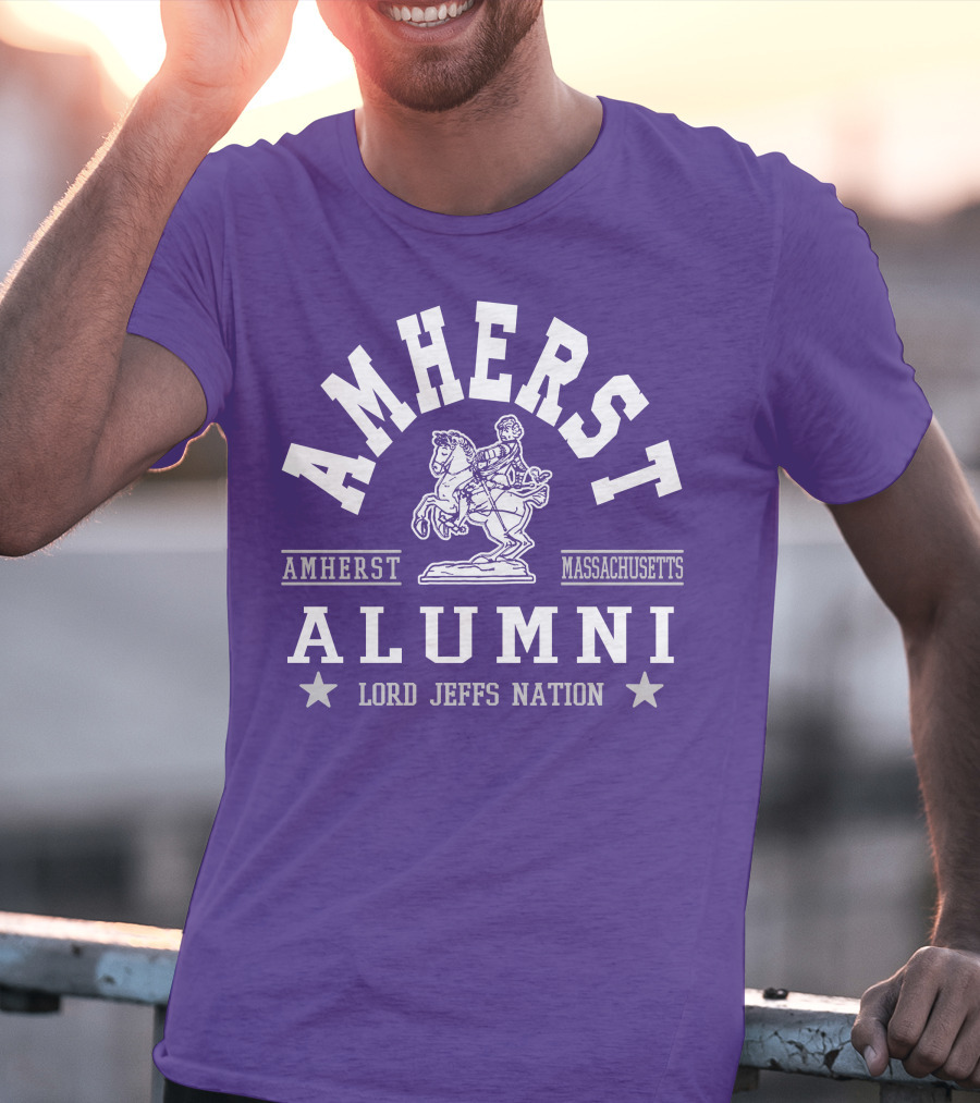 Amherst Alumni Lord Jeffs Nation Massachusetts T-Shirt