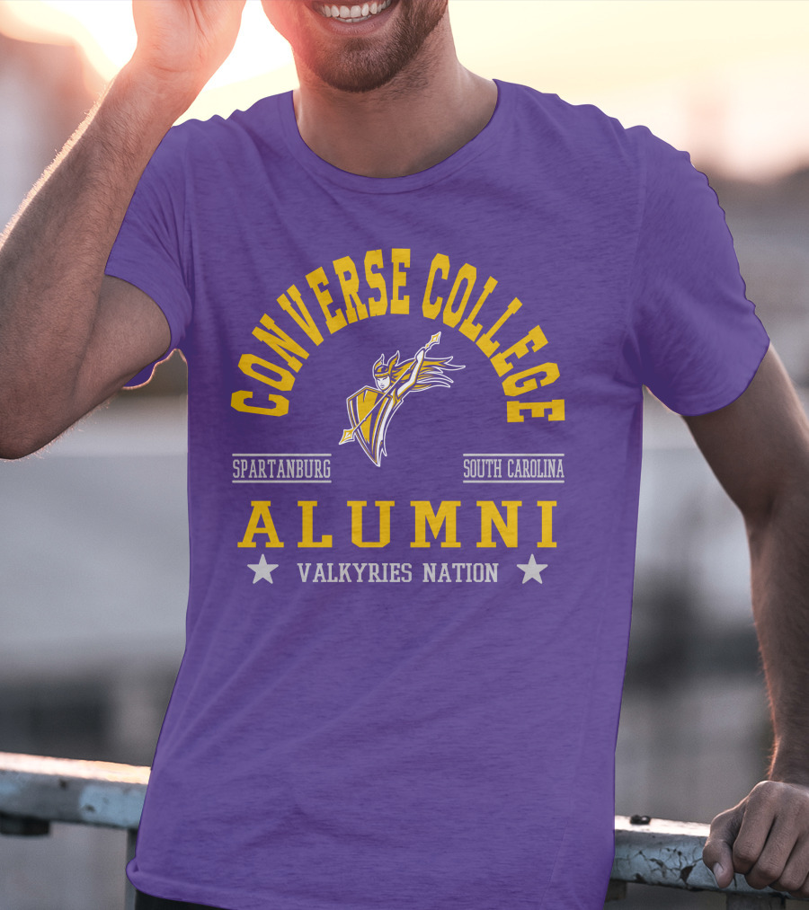 Converse College Alumni Valkyries Nation Spartanburg South Carolina T-Shirt