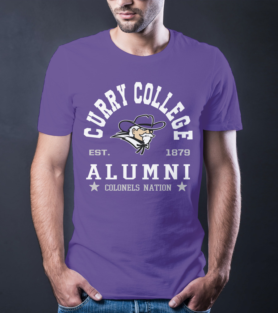 Curry College Alumni Colonels Nation Est. 1879 T-Shirt