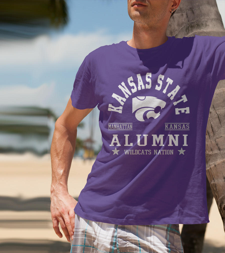 Kansas State Alumni Wildcats Nation Manhattan Kansas T-Shirt