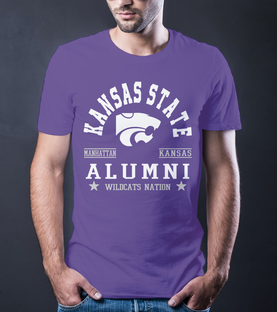 Kansas State Alumni Wildcats Nation Manhattan Kansas T-Shirt