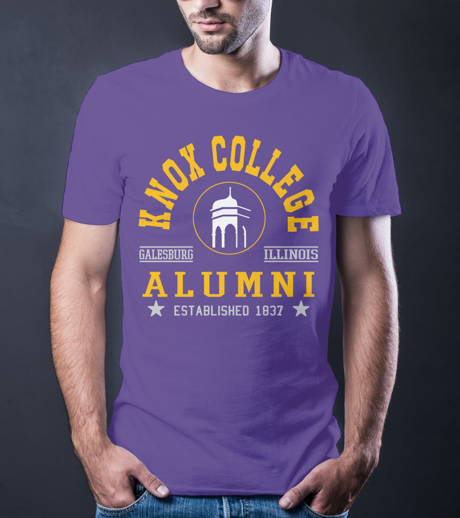 Knox College Alumni Established 1837 Galesburg Illinois T-Shirt