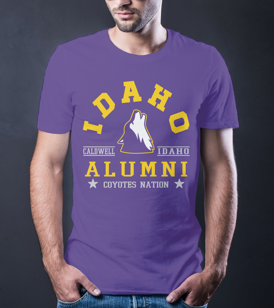 Idaho Alumni Caldwell Coyotes Nation T-Shirt