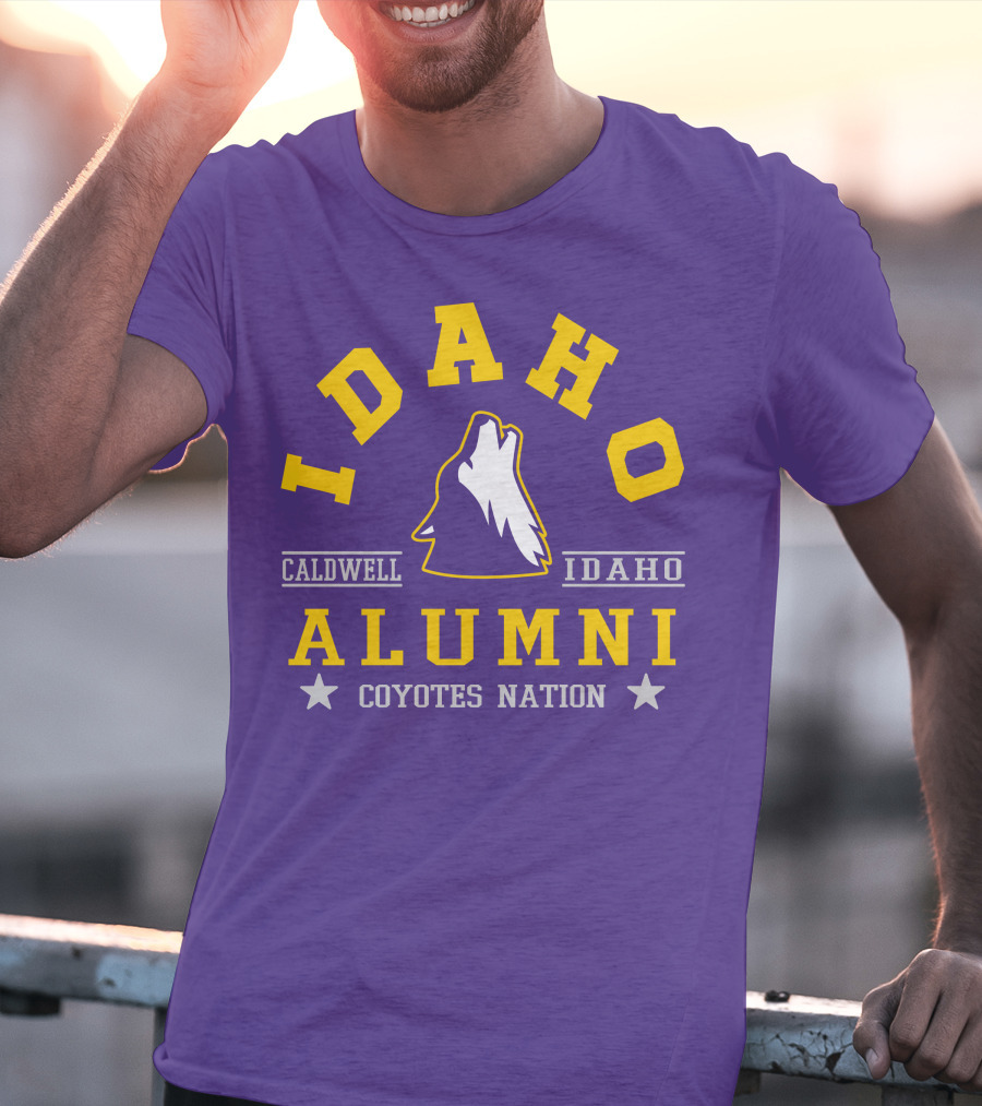 Idaho Alumni Caldwell Coyotes Nation T-Shirt