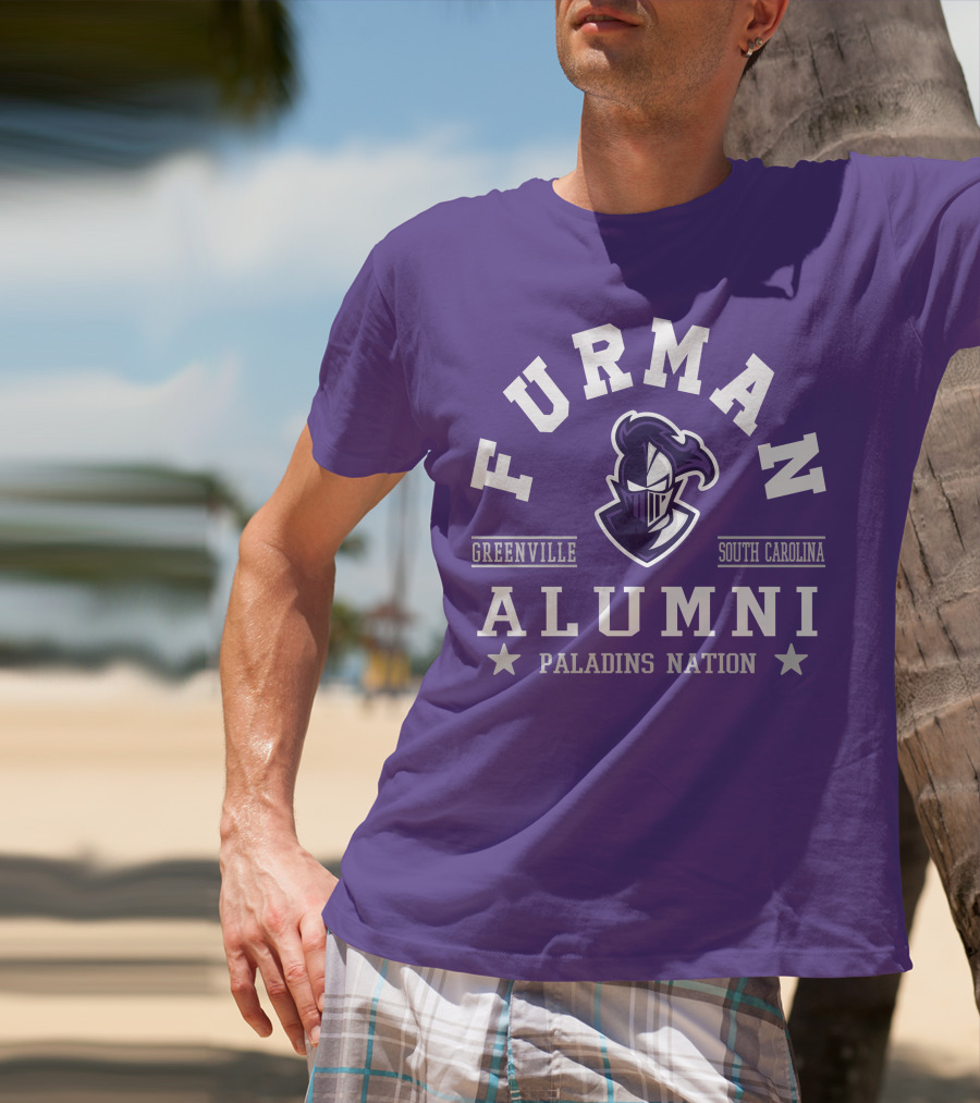 Furman Alumni Greenville South Carolina Paladins Nation T-Shirt
