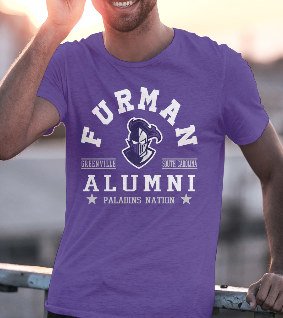 Furman Alumni Greenville South Carolina Paladins Nation T-Shirt