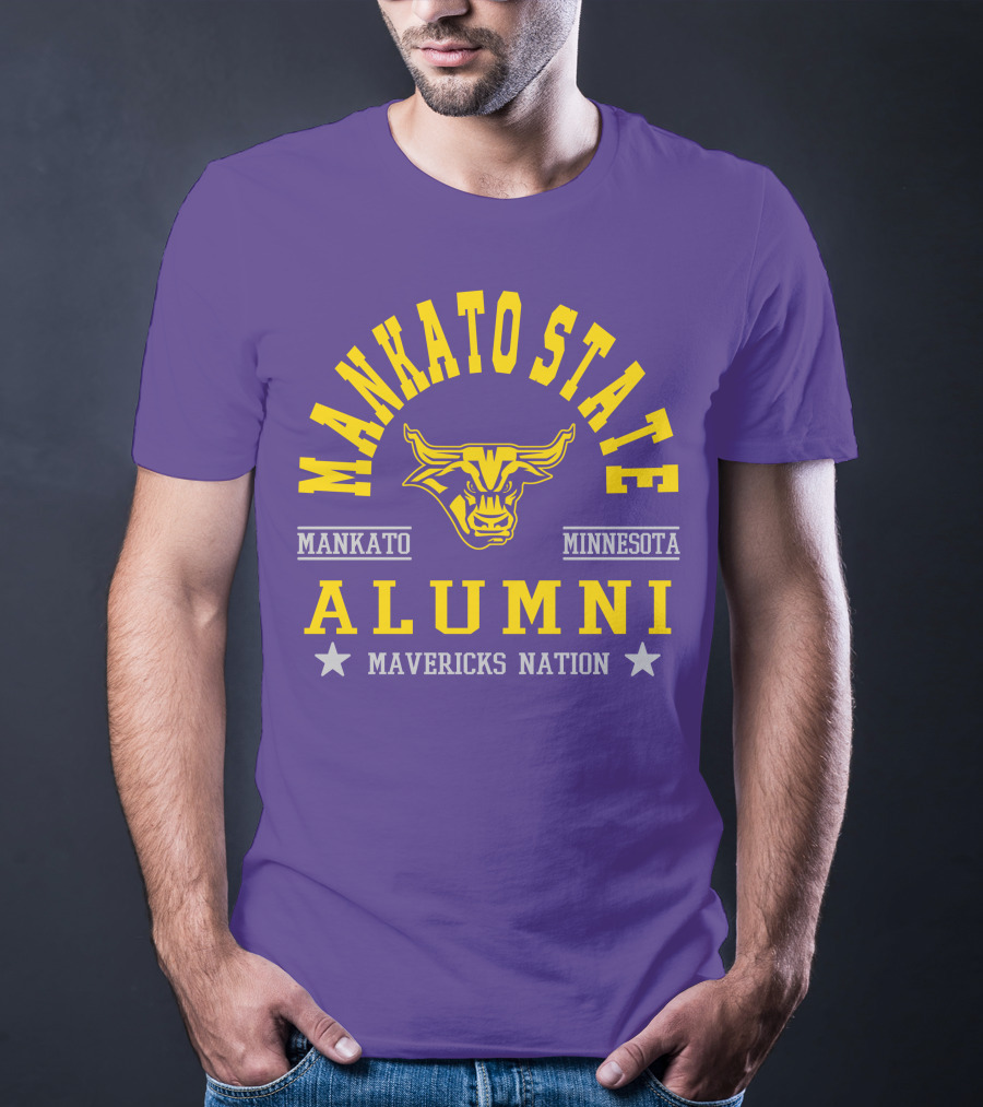 Mankato State Minnesota Alumni Mavericks Nation T-Shirt
